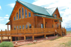 Red Rock Ranch Log Cabin: Large, Fully Furnished